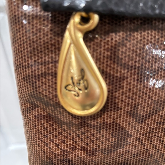 SHARIF VINTAGE LEAF PATCHWORK BAG - Picture 5 of 10